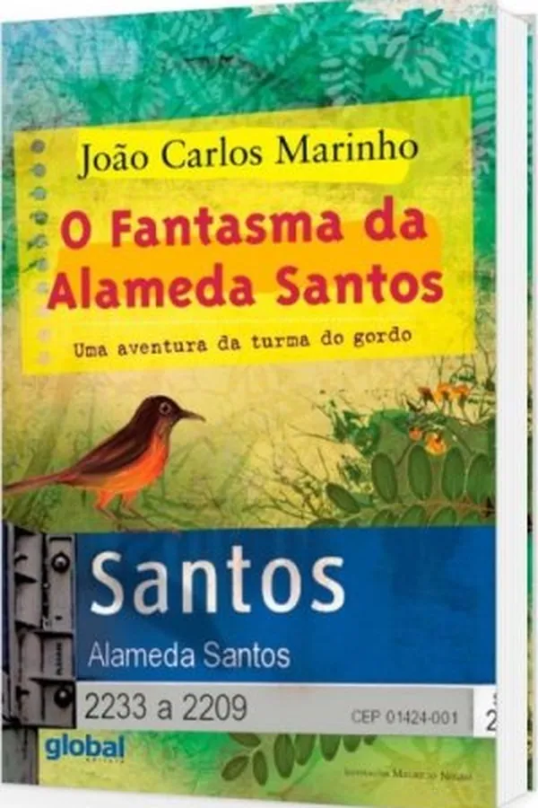 Capa de O Fantasma da Alameda Santos