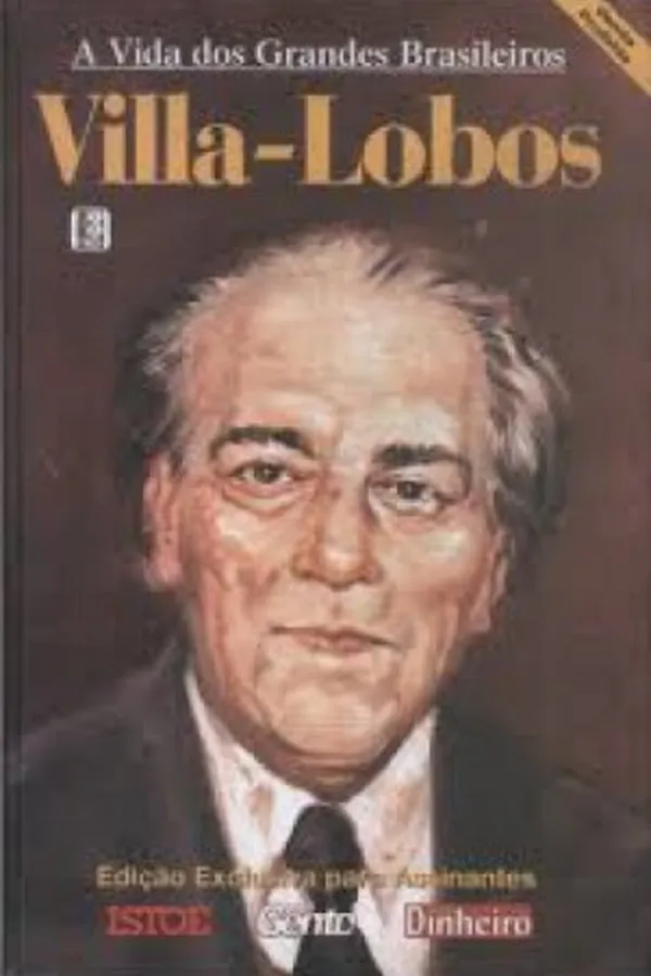 Capa de A Vida dos Grandes Brasileiros - Villa-Lobos