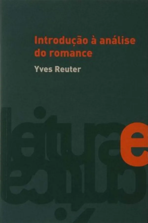 Capa de Introdução à análise do romance