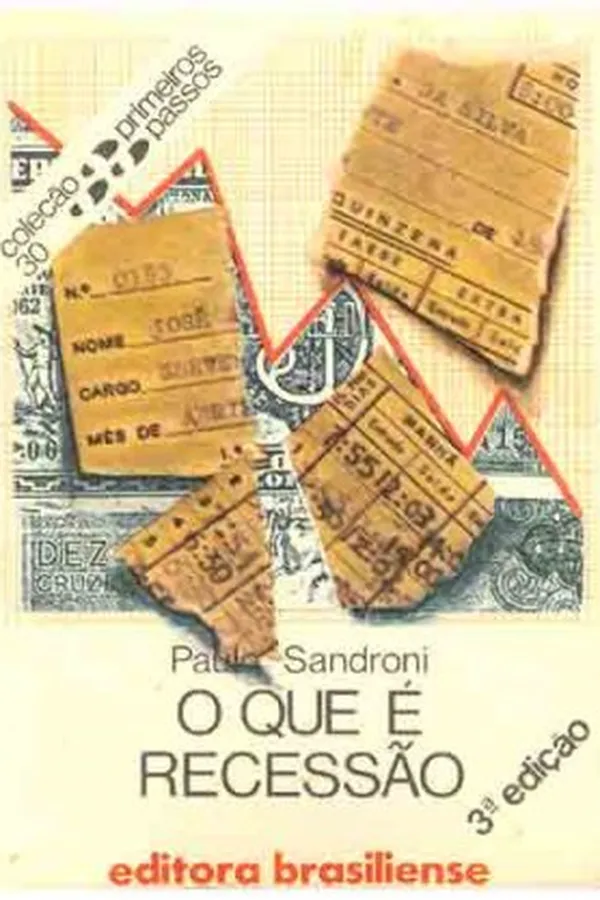 Capa de O Que é Recessão
