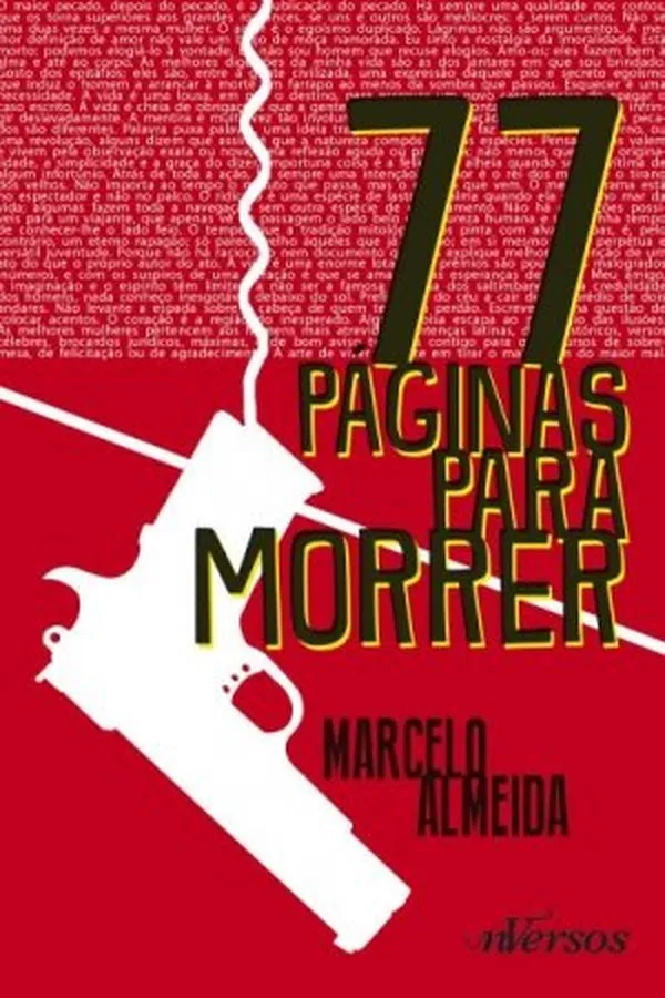 Capa de 77 Páginas para Morrer