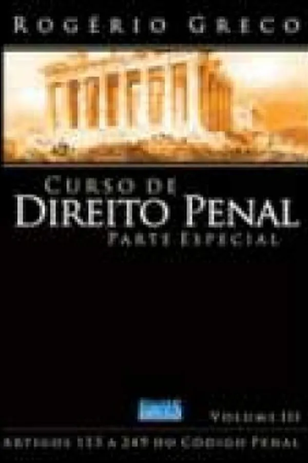 Capa de Curso de Direito Penal: