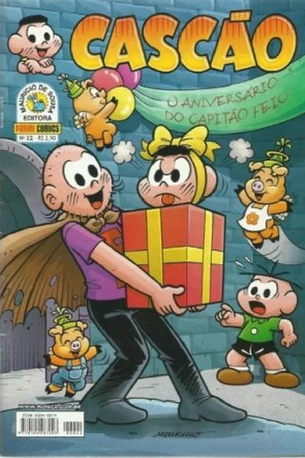 Capa de Cascão - O Aniversário do Capitão Feio - nº 22