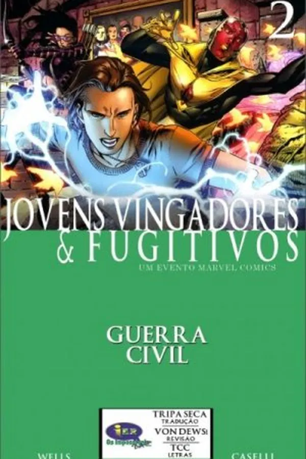 Capa de Jovens Vingadores & Fugitivos #2