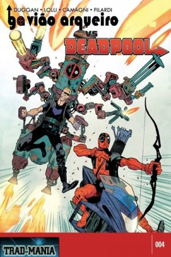 Capa de Gavião Arqueiro vs Deadpool #04