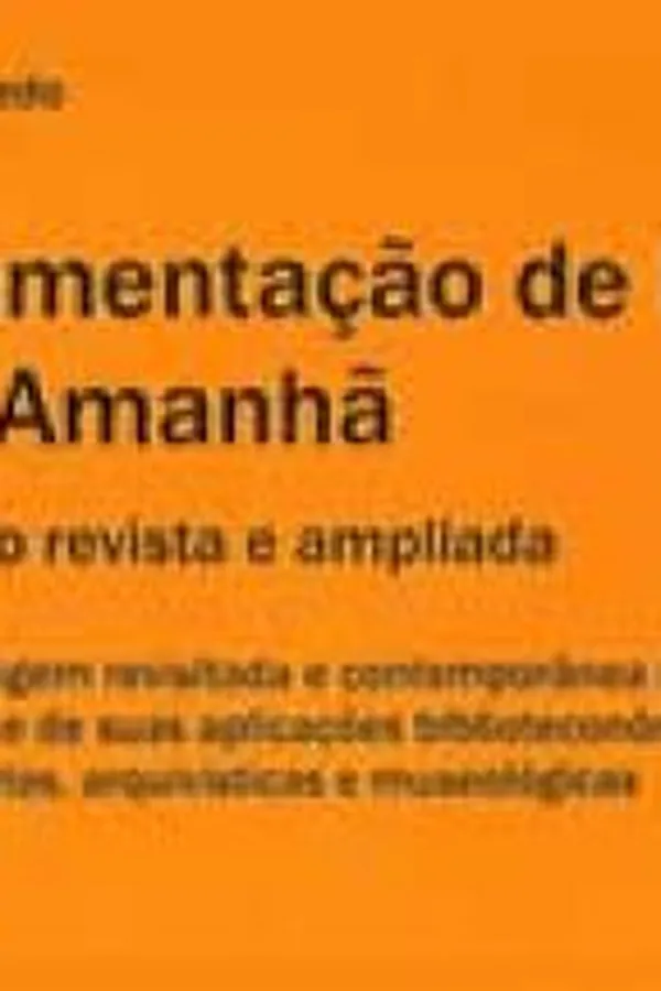 Capa de Documentação de hoje e de amanhã