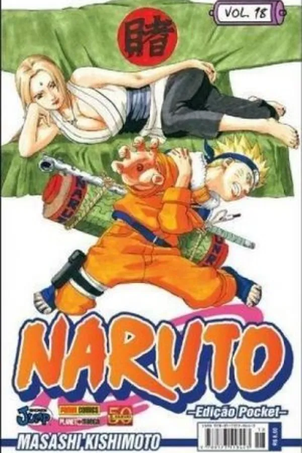 Capa de Naruto Pocket #18