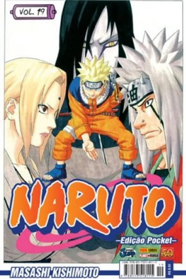 Capa de Naruto Pocket #19