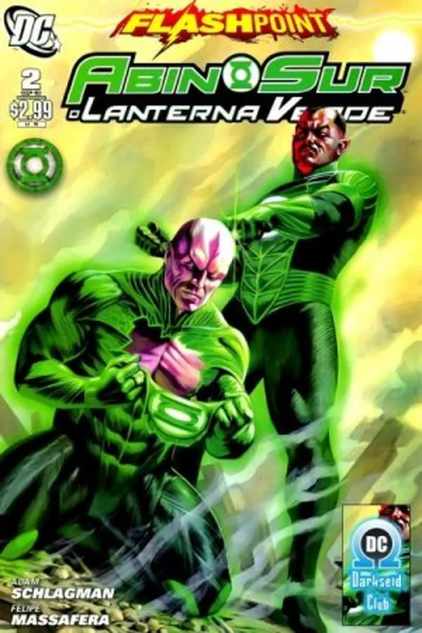 Capa de Abin Sur: o Lanterna Verde #02