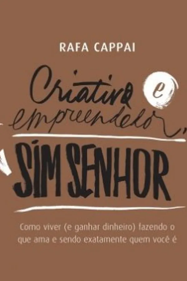 Capa de Criativo e Empreendedor, sim senhor