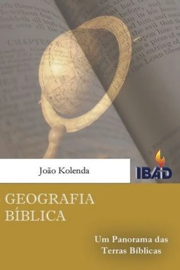 Capa de Geografia Bíblica