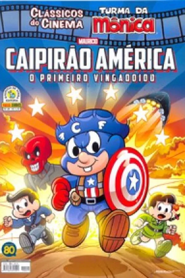 Capa de Caipirão América: O Primeiro Vingadoido