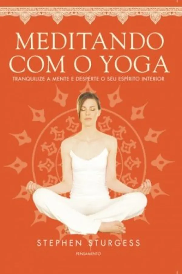 Capa de Meditando com o Yoga
