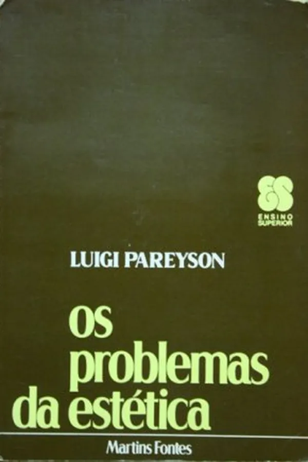 Capa de Os Problemas da Estética