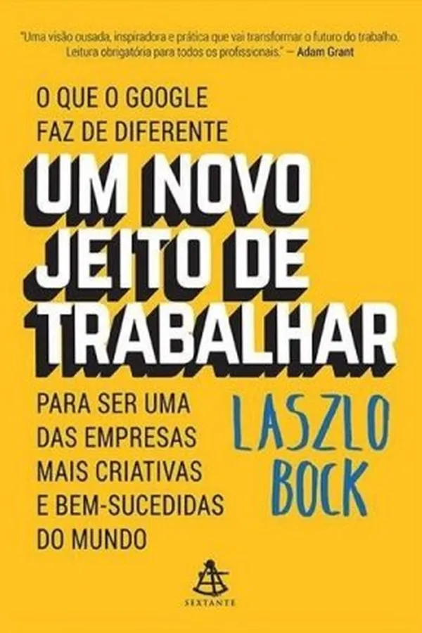 Capa de Um Novo Jeito de Trabalhar
