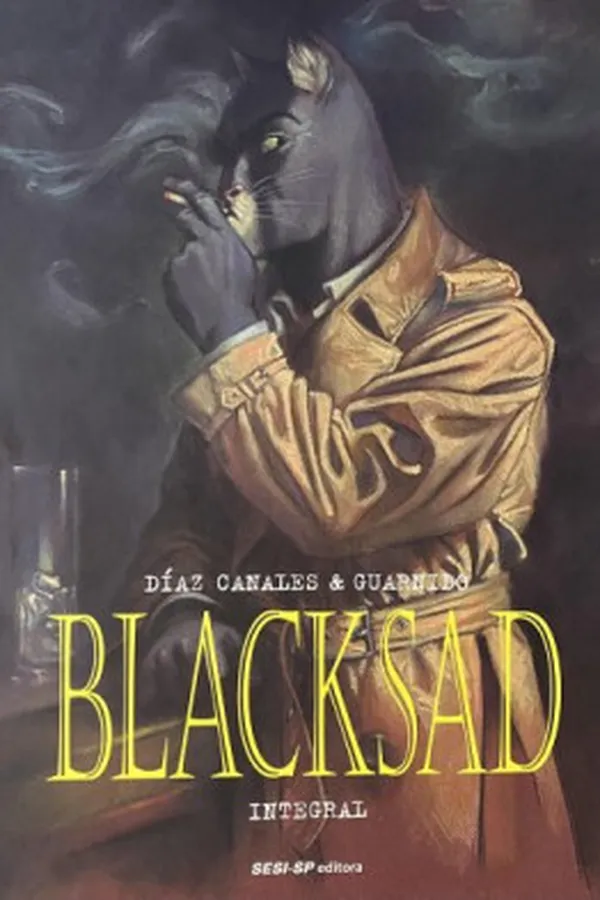 Capa de Blacksad. Integral