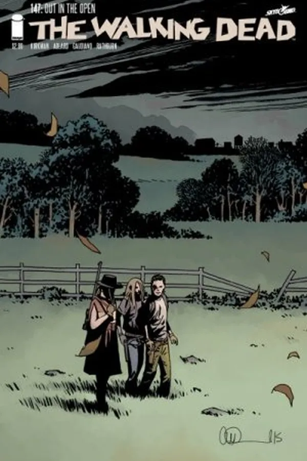 Capa de The Walking Dead #147