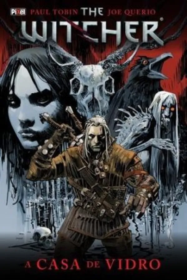 Capa de The Witcher: A Casa de Vidro