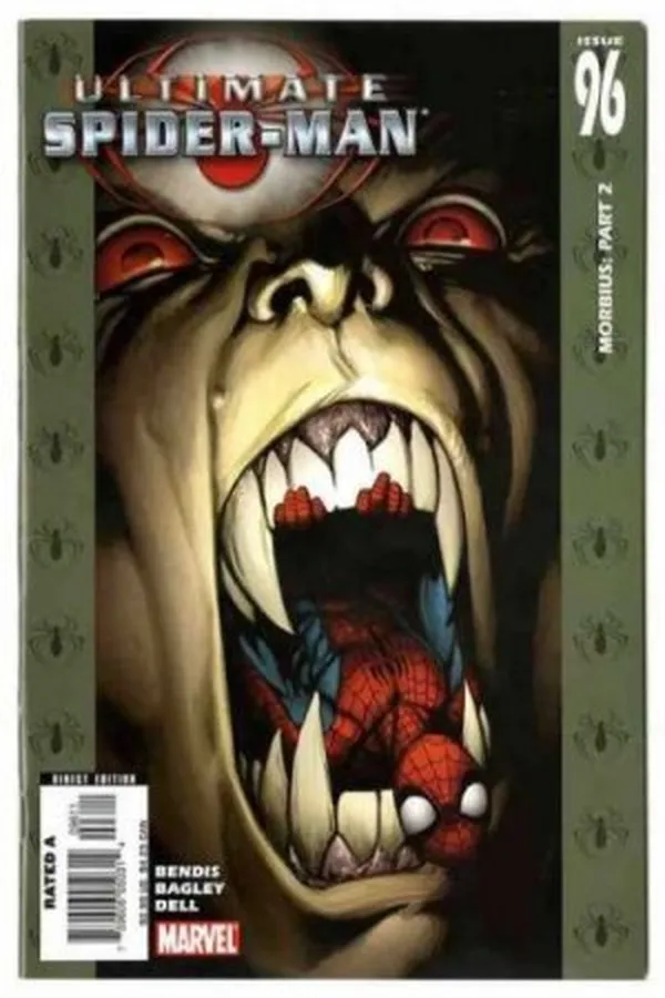 Capa de Ultimate Spider-Man #096
