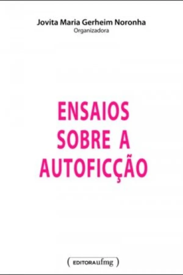 Capa de Ensaios sobre a autoficção