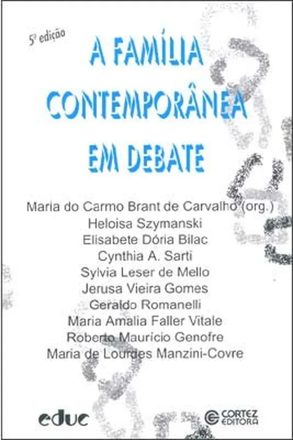 Capa de A família contemporanea em debate