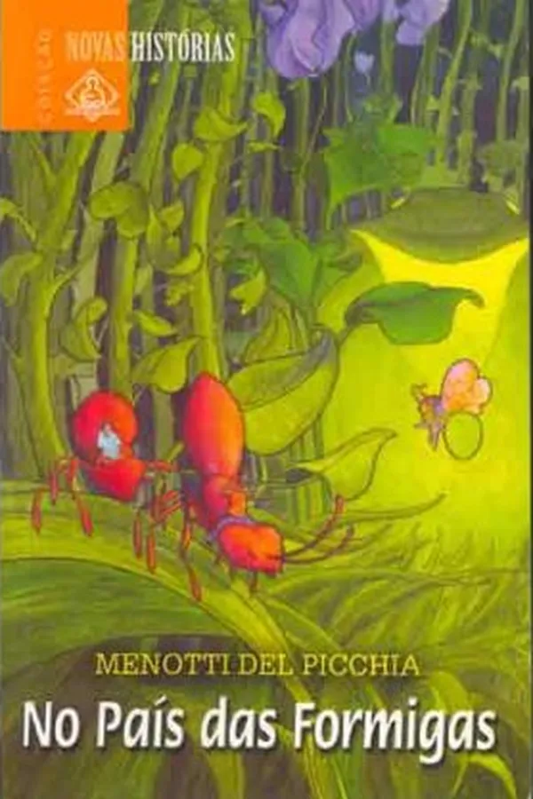 Capa de No país das formigas