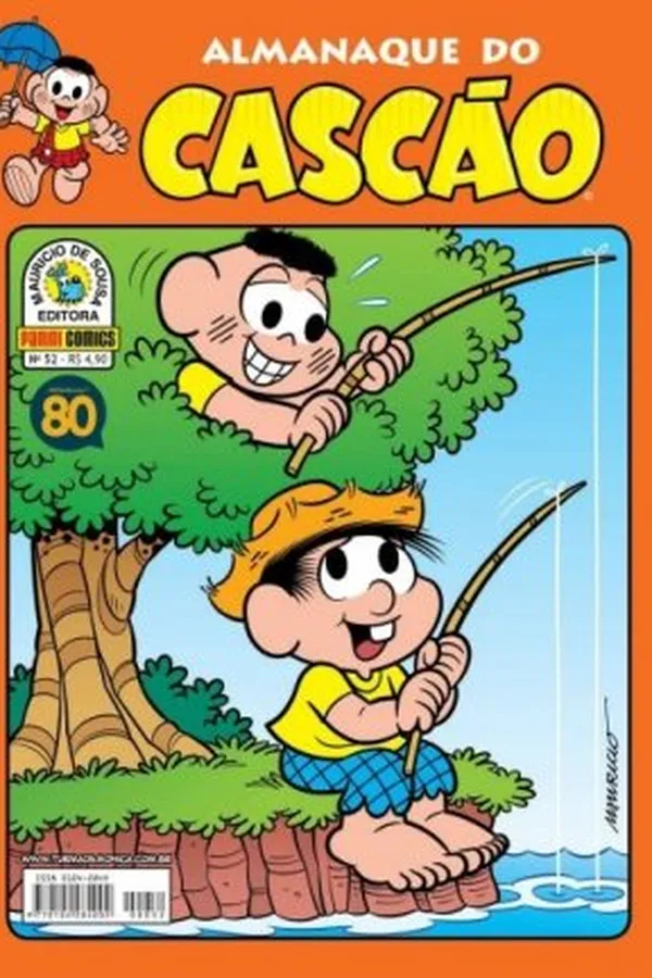 Capa de Almanaque do Cascão N° 52