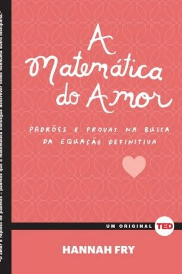 Capa de A matemática do amor
