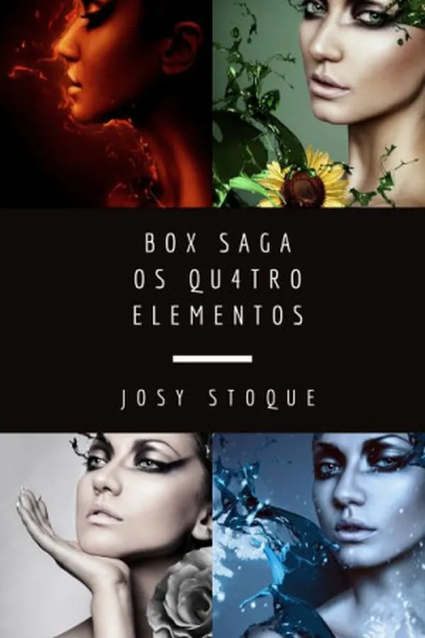 Capa de Saga Os Qu4tro Elementos