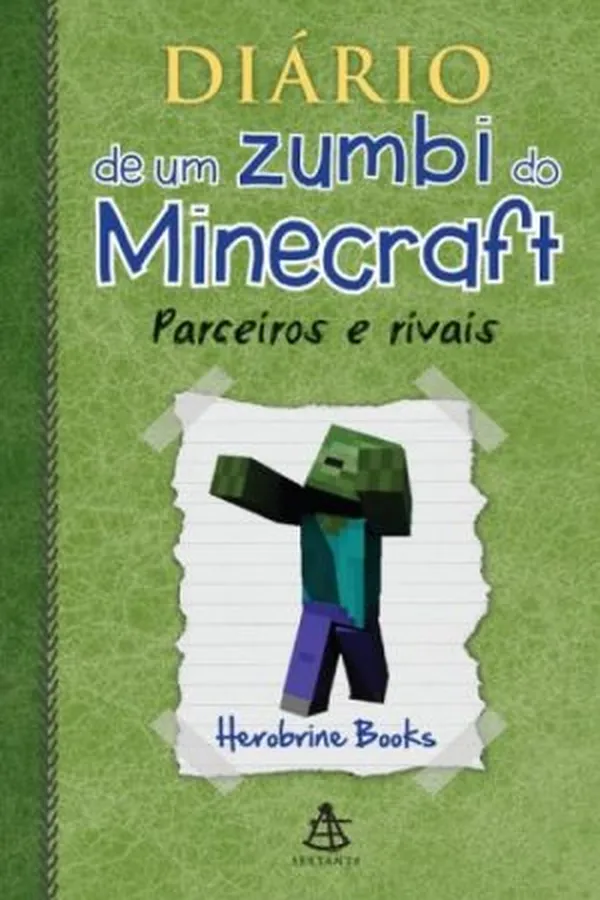 Capa de Diário de um Zumbi do Minecraft