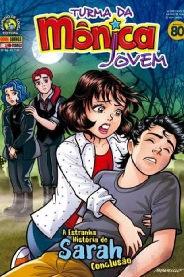 Capa de Turma da Mônica Jovem #86