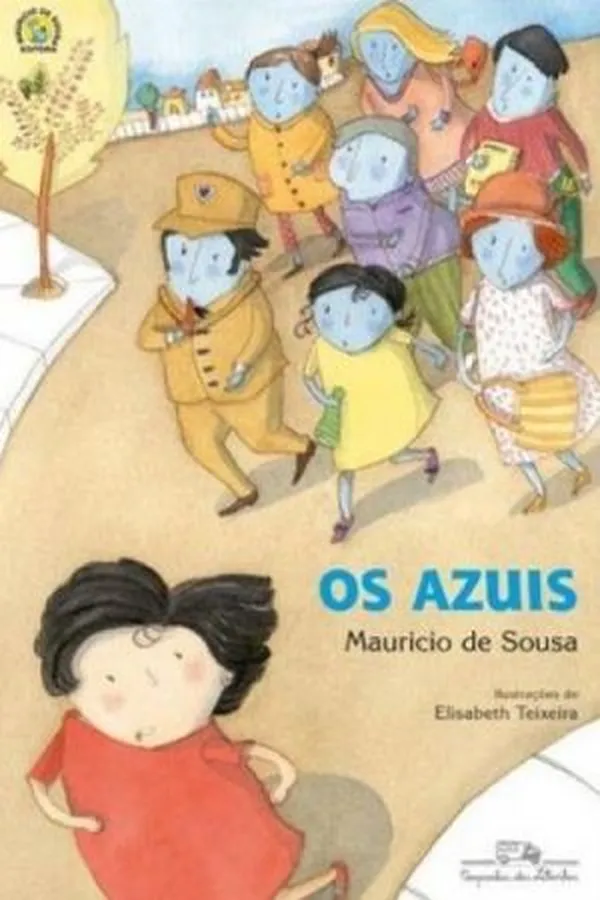 Capa de Os Azuis - Turma Da Mônica