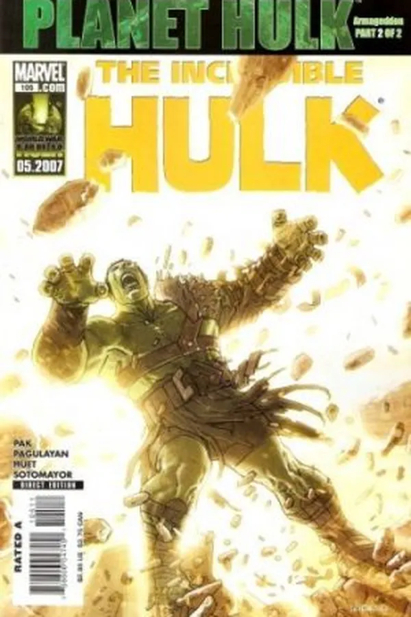 Capa de O Incrível Hulk #105