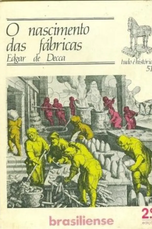 Capa de O Nascimento das Fábricas