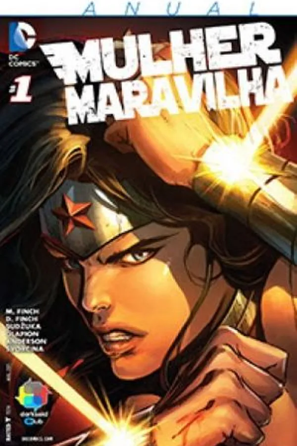 Capa de Mulher Maravilha Anual #01