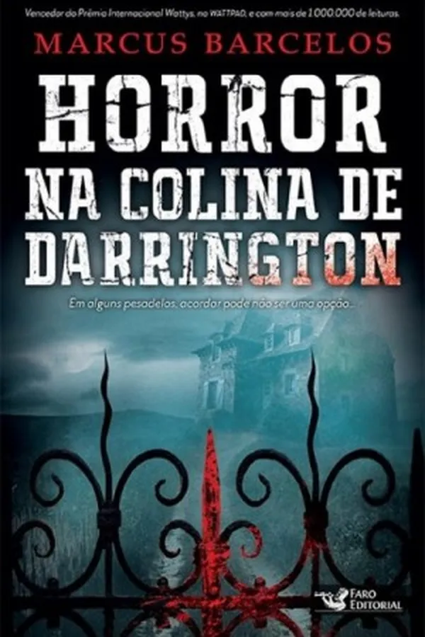 Capa de Horror Na Colina de Darrington
