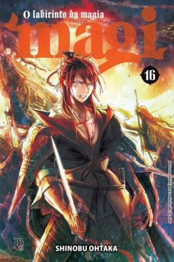Capa de Magi - O Labirinto da Magia #16