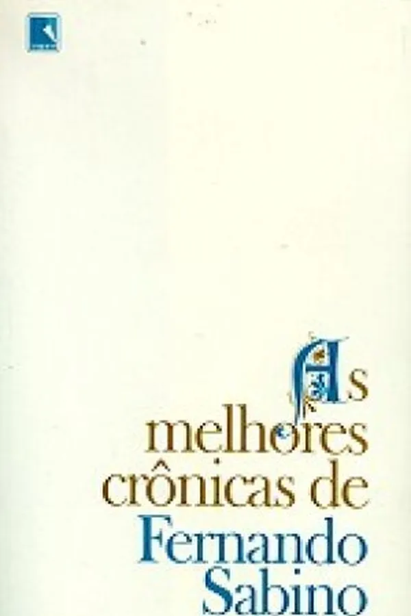 Capa de As Melhores Crônicas de Fernando Sabino