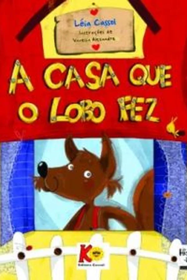 Capa de A Casa que o Lobo Fez