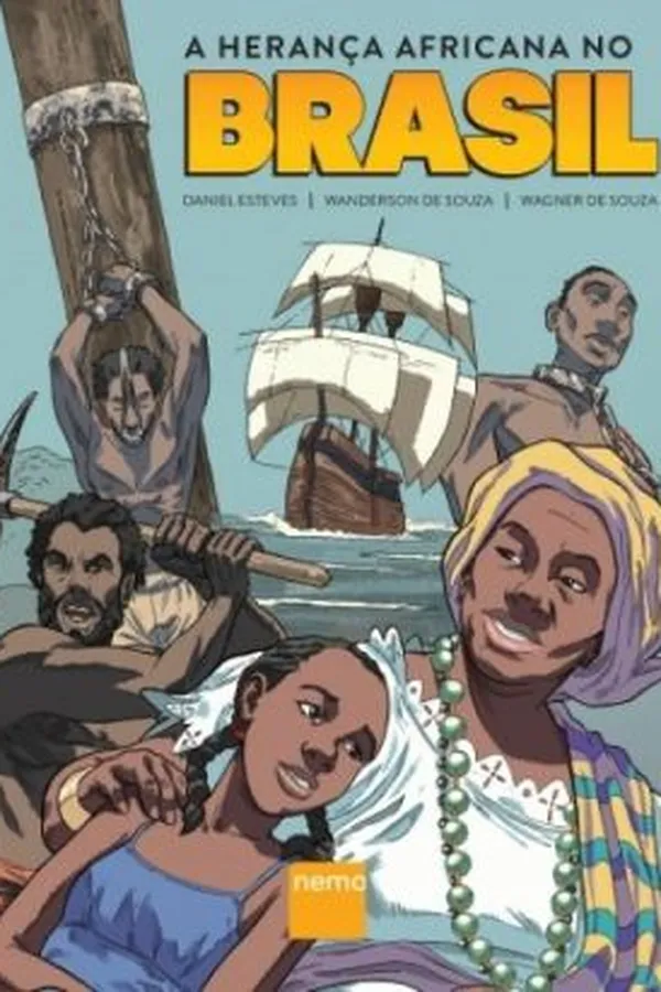 Capa de A herança africana no Brasil