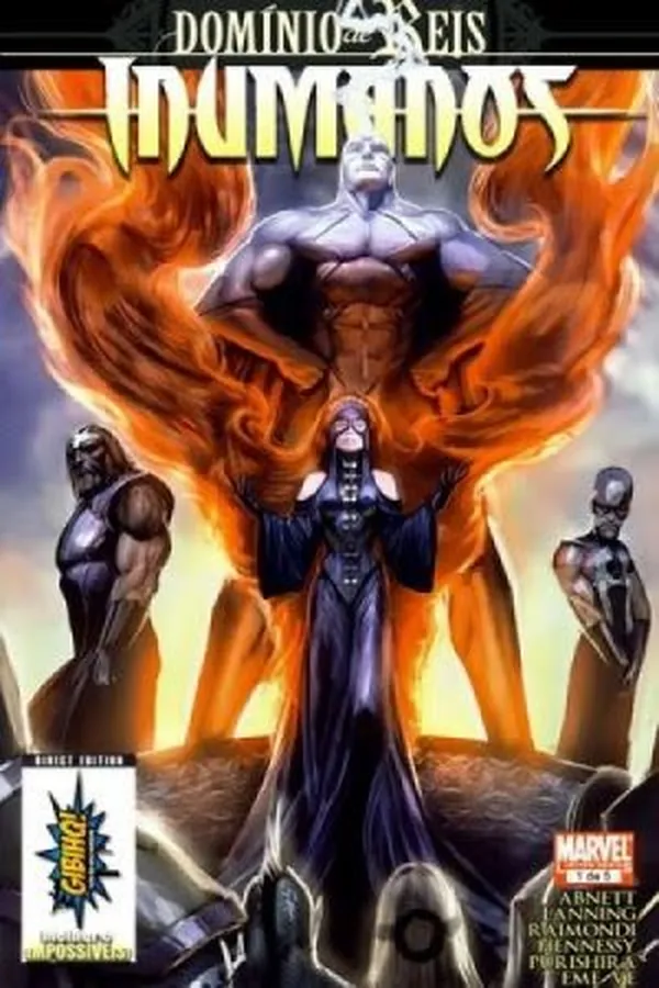Capa de Inumanos #01 de 05