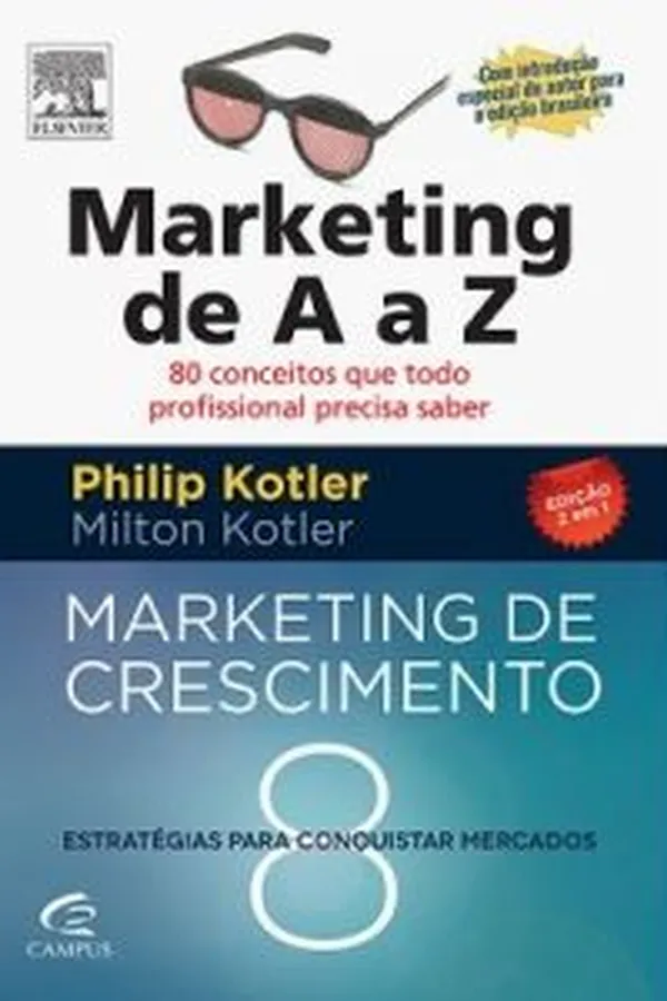 Capa de Livro - Marketing de A a Z e Marketing de Crescimento