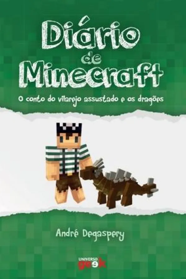 Capa de Diário de Minecraft