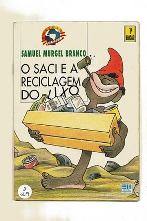 Capa de O Saci e a Reciclagem do Lixo