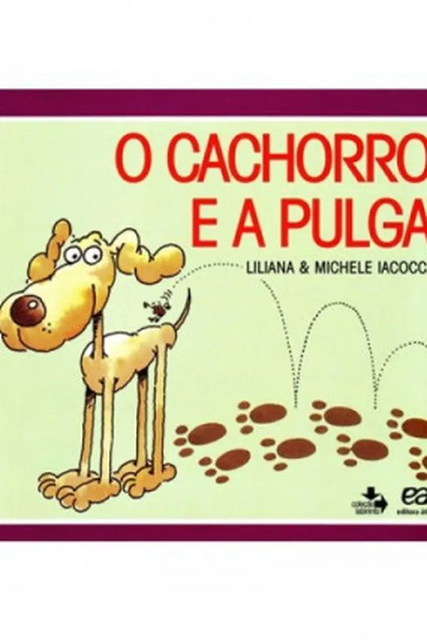 Capa de O Cachorro e a Pulga