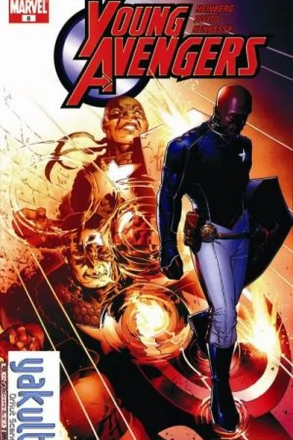 Capa de Jovens Vingadores #08