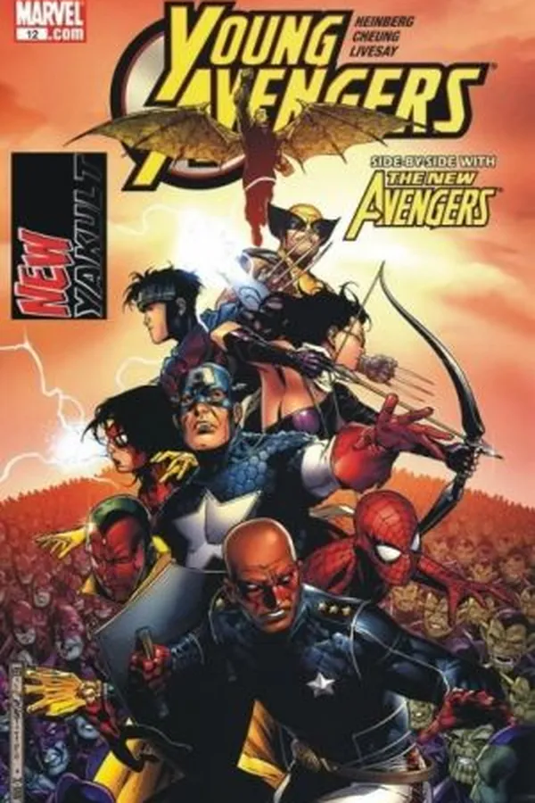 Capa de Jovens Vingadores #12