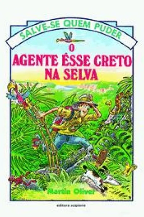 Capa de O Agente Ésse Creto na Selva