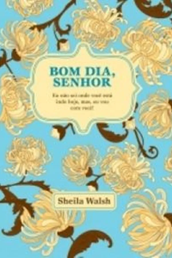 Capa de Bom dia, Senhor