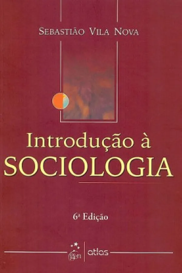 Capa de Introdução à Sociologia